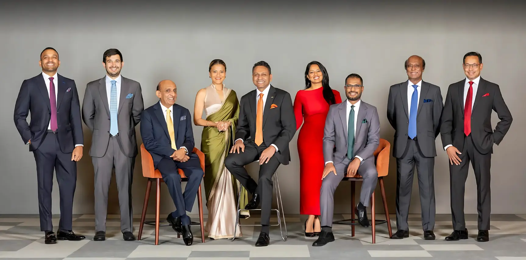 A group photograph of JAT Holdings Board of directors