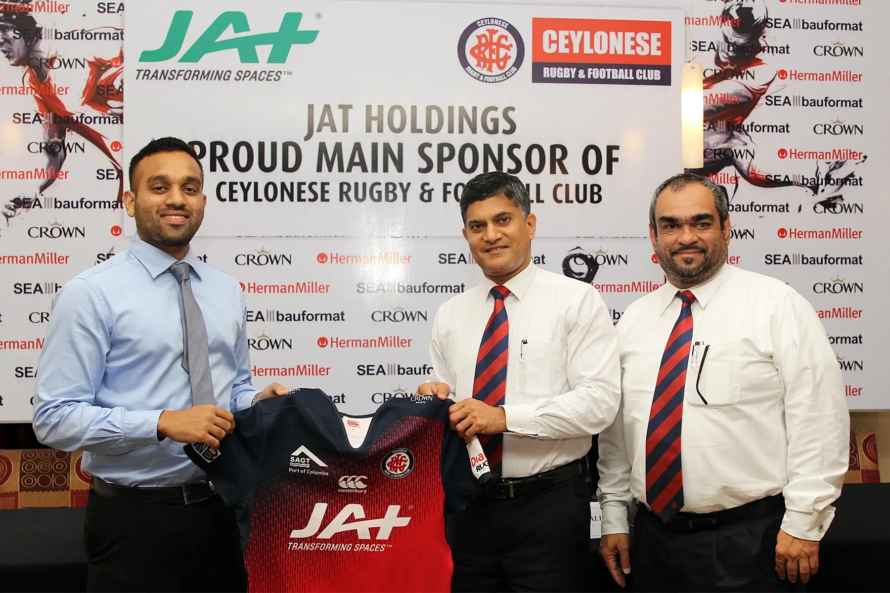 JAT Holdings has come forward to sponsor CR & FC this rugby season