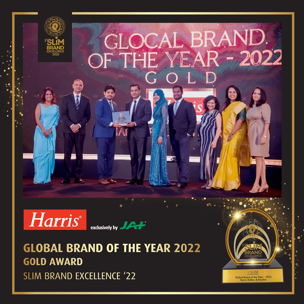 JAT Holdings’ Harris brand recognised as Global Brand of the Year at SLIM Brand Excellence 2022