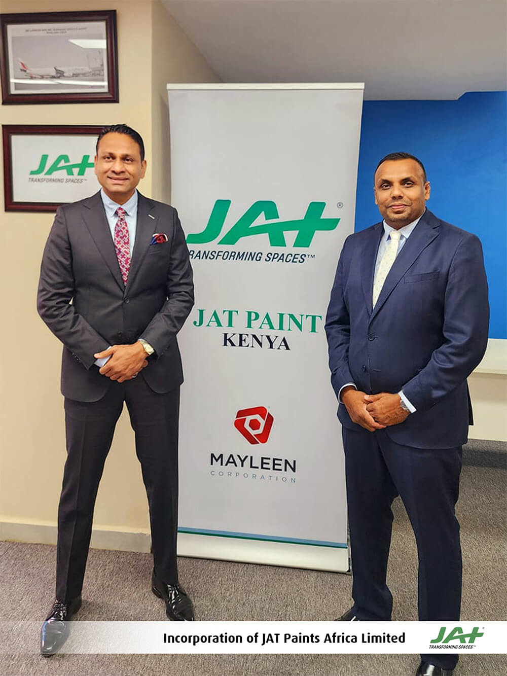 JAT Holdings PLC bullish about Africa after Incorporating “JAT Paints Africa Limited” in Kenya