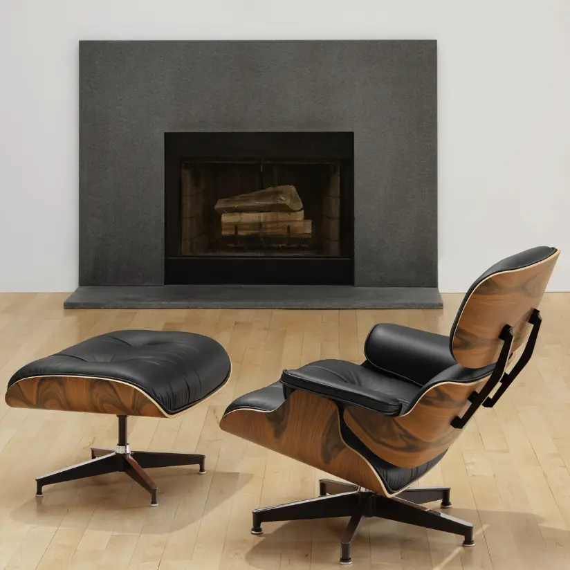 The Eames Lounge Chair and Ottoman