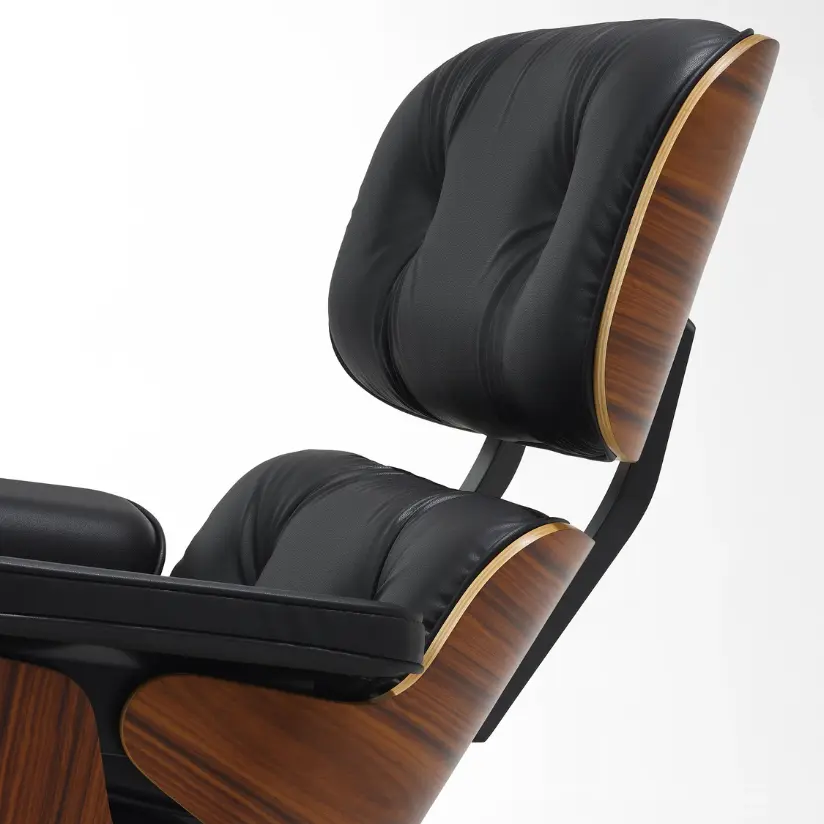 The Eames Lounge Chair and Ottoman